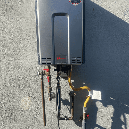 TANKLESS INSTALL