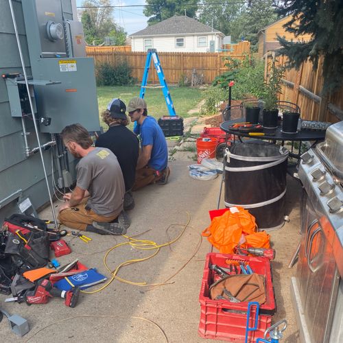 Noah has accomplished a handful of electrical work