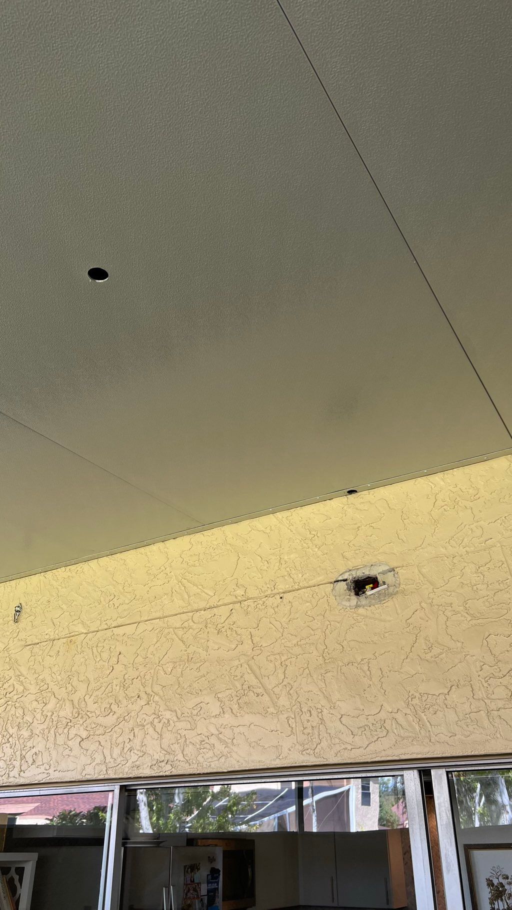 Hard ceiling Fan installation 