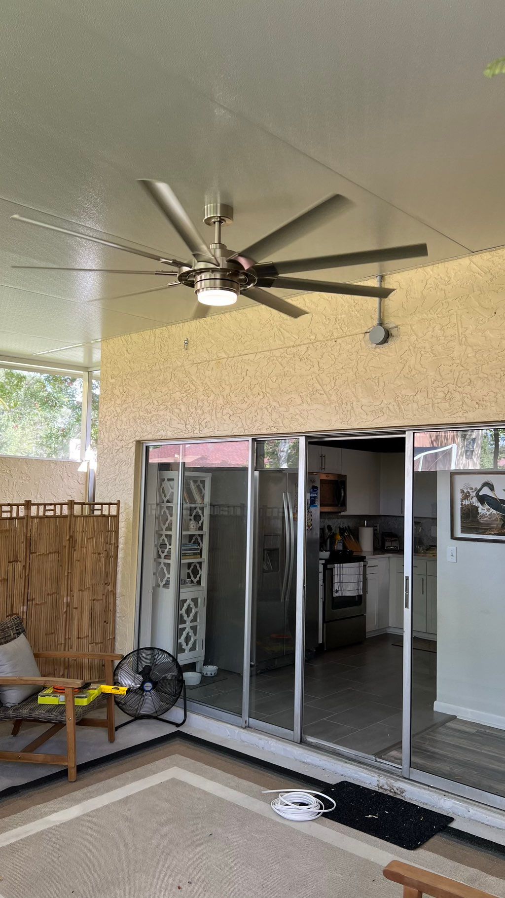 Hard ceiling Fan installation 
