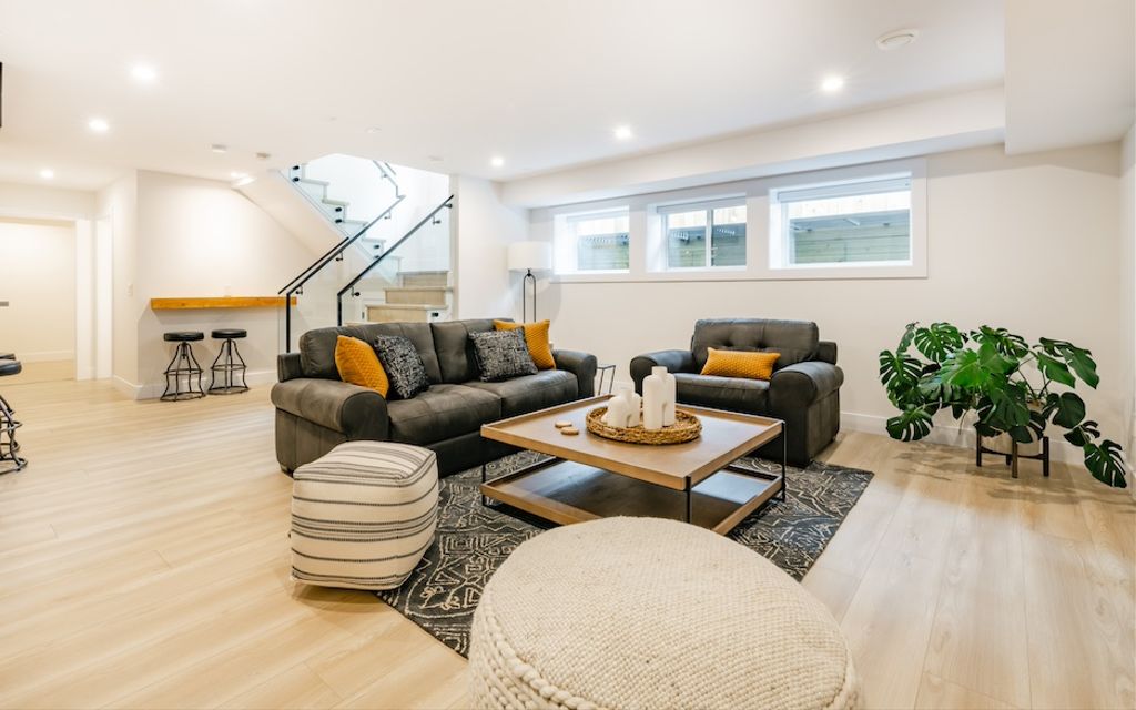 Basement remodeling ideas and renovation tips.