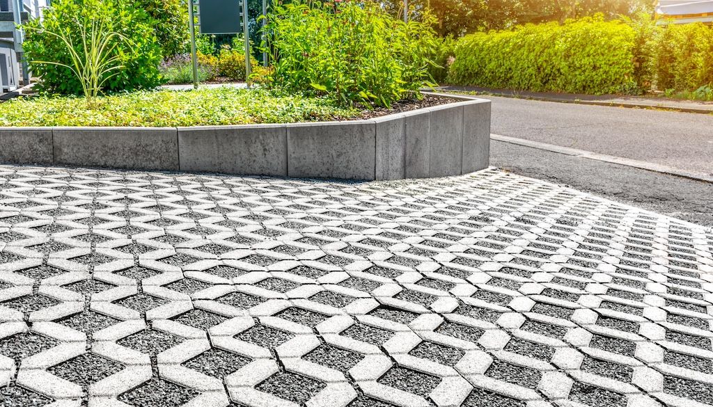 permeable pavers landscape design