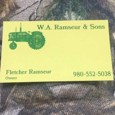 Avatar for W. A.Ramseur and sons