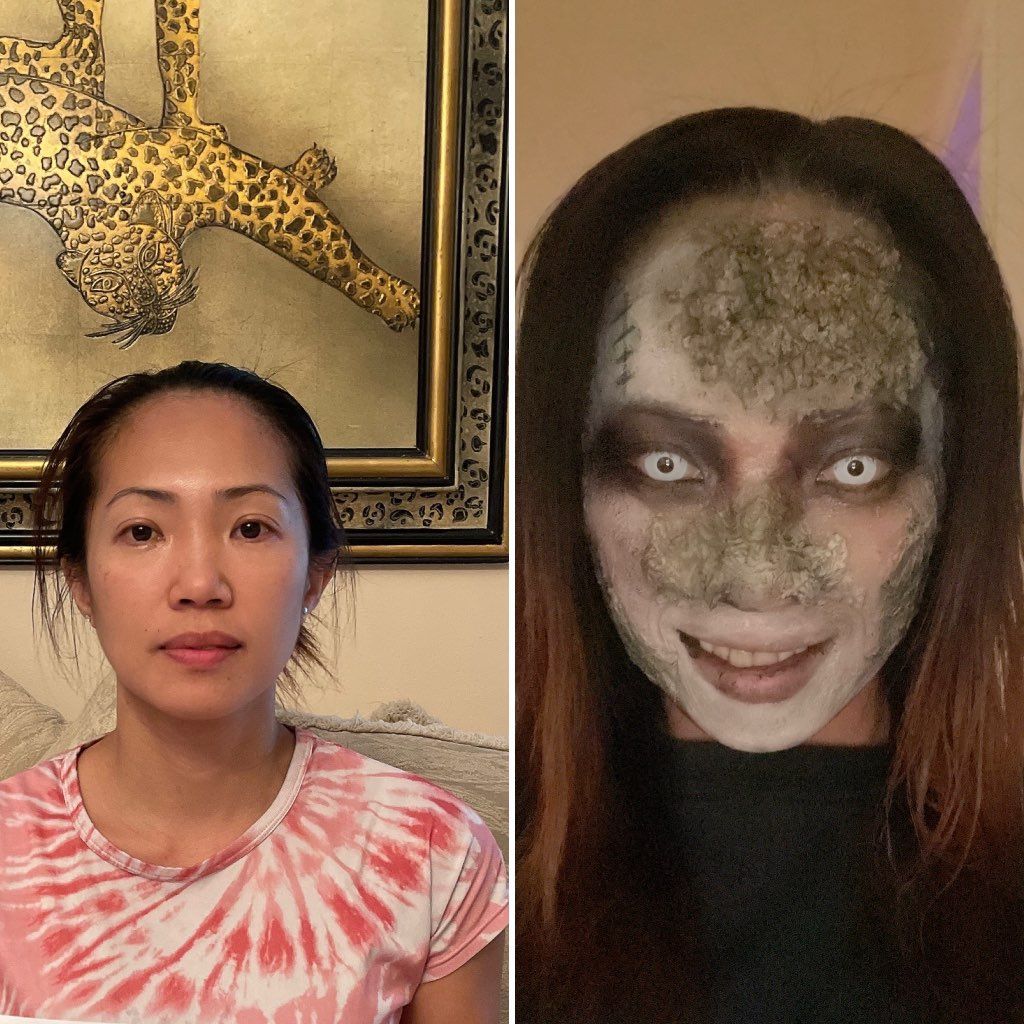 Zoombie look # makeup by Vivi Ng. 