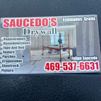 Avatar for Saucedo Drywall