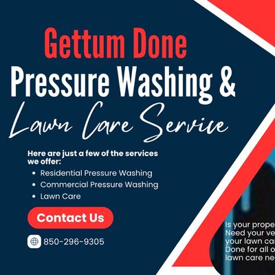 Avatar for Gettum Done Pressure Washing & Lawn Care Services