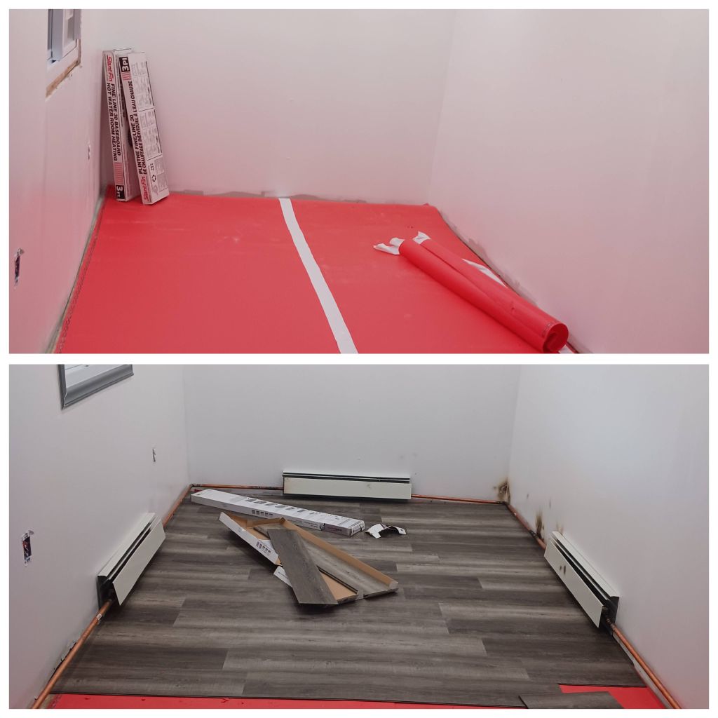 living $ dinning rooom extension