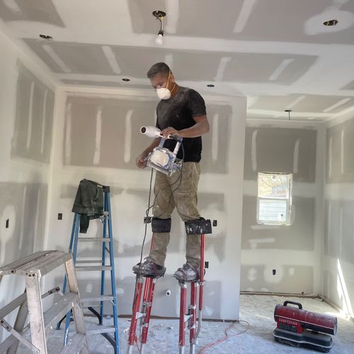 We were very impressed with M Flores Drywall. 
The