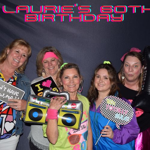 Perfection360’s Photo Booth at my 60th Birthday wa
