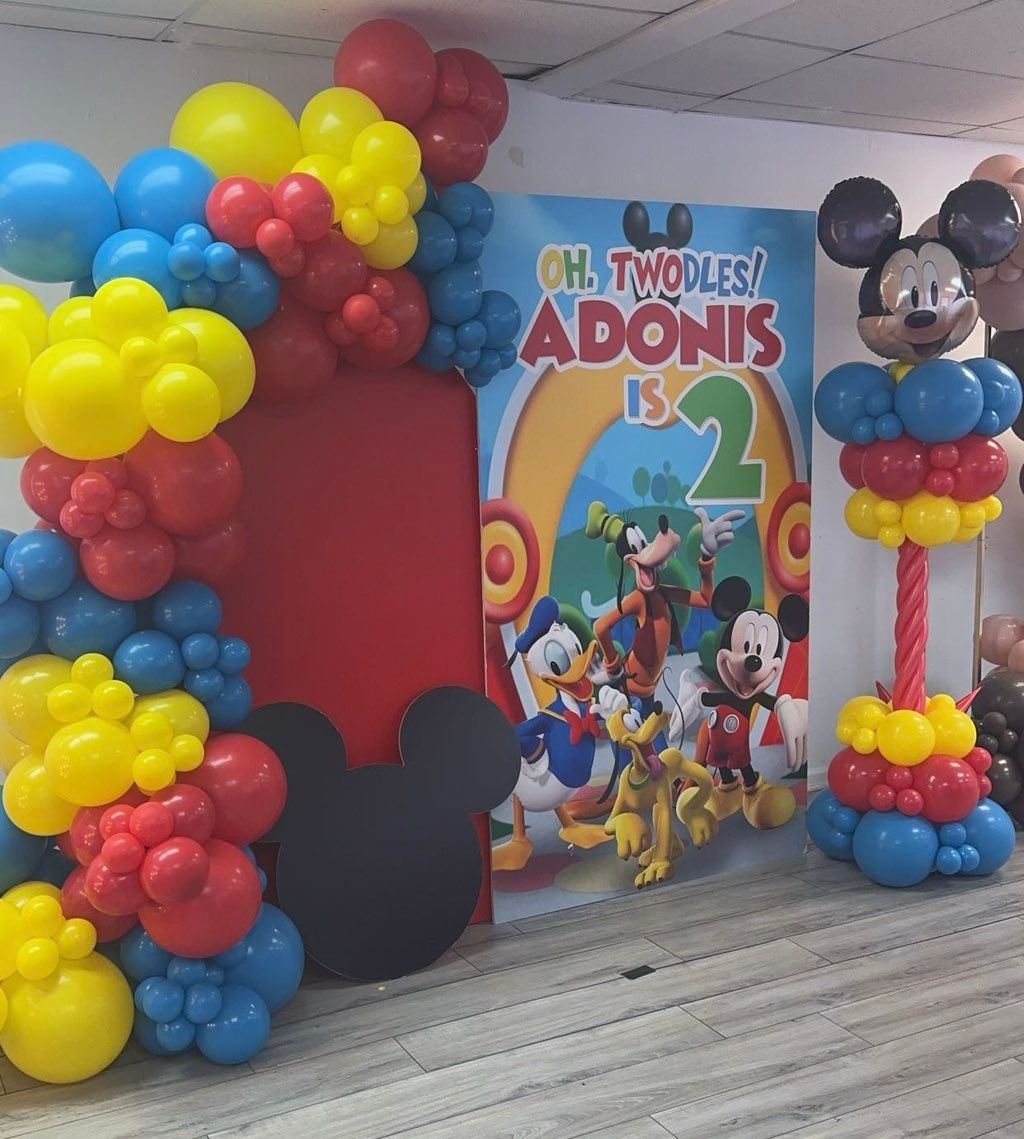 2nd Birthday Disney Inspired Theme 