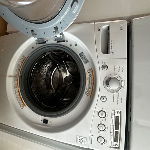 My LG washer was not working, the laundry was stil