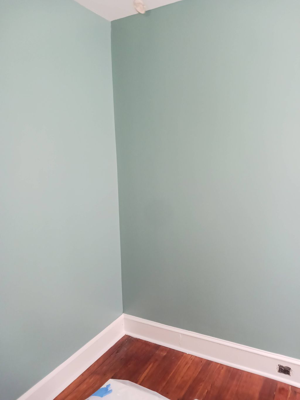 completed painting project 