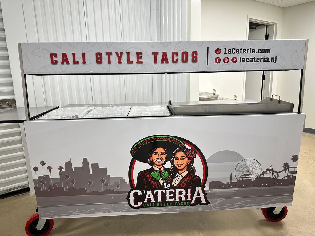 La Cateria's mobile taco cart