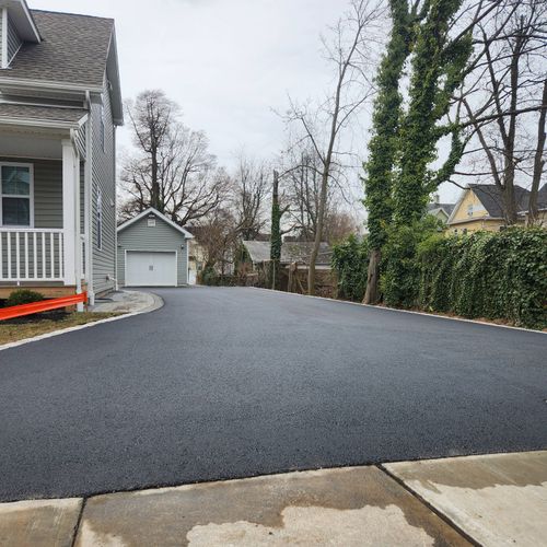 New asphalt paving project in Plainfield NJ