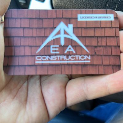 Avatar for Ea construction LLC