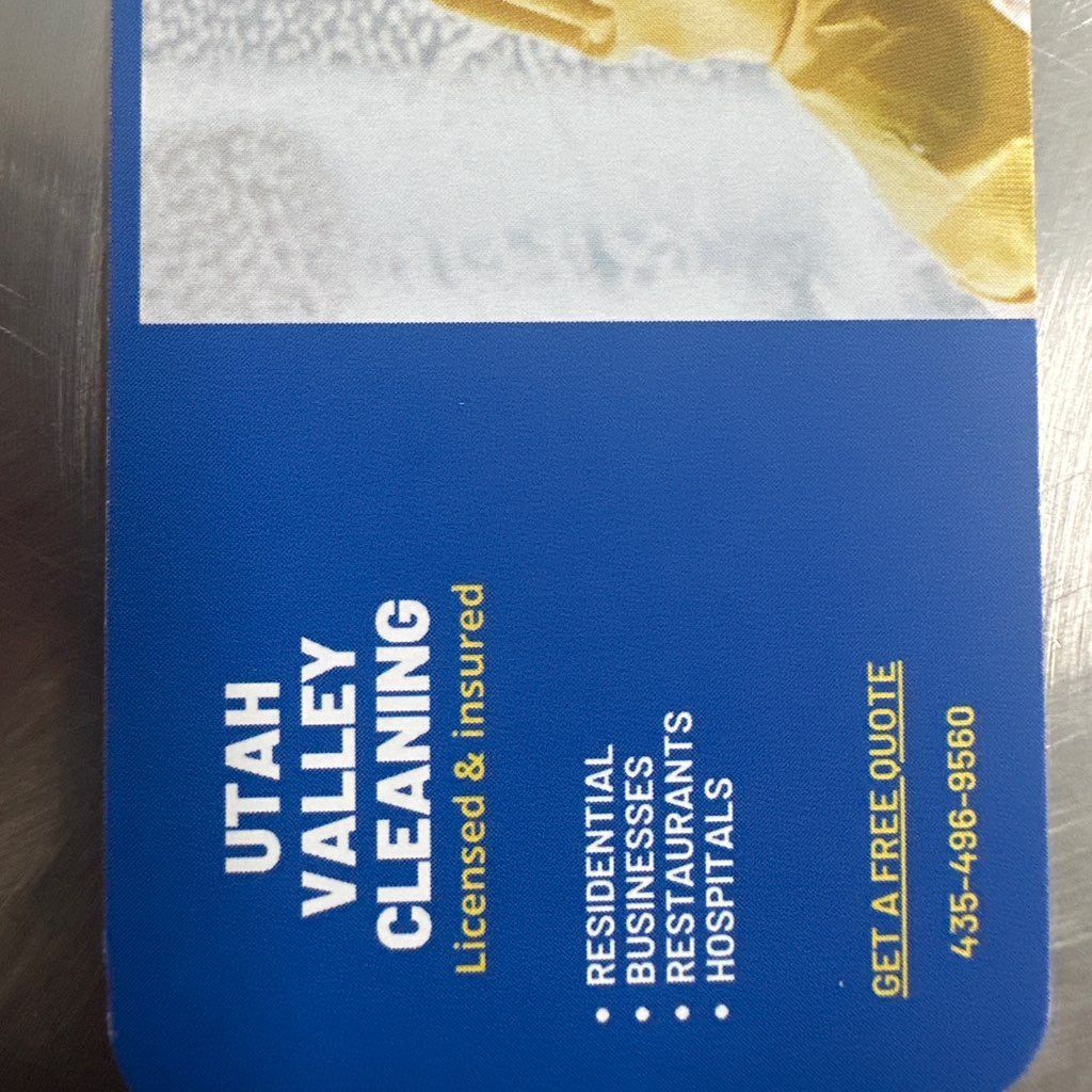 Utah valley cleaning