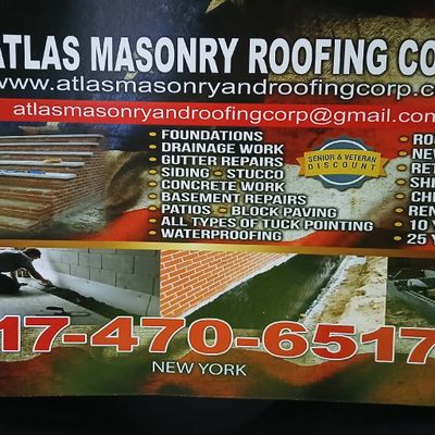 Avatar for ATLAS MASONRY ROOFING CORP