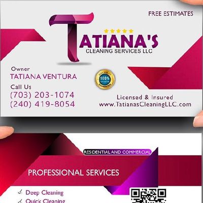 Avatar for Tatiana’s cleaning LLC