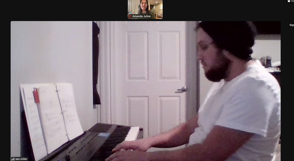 Xen started taking piano lessons as an adult and l