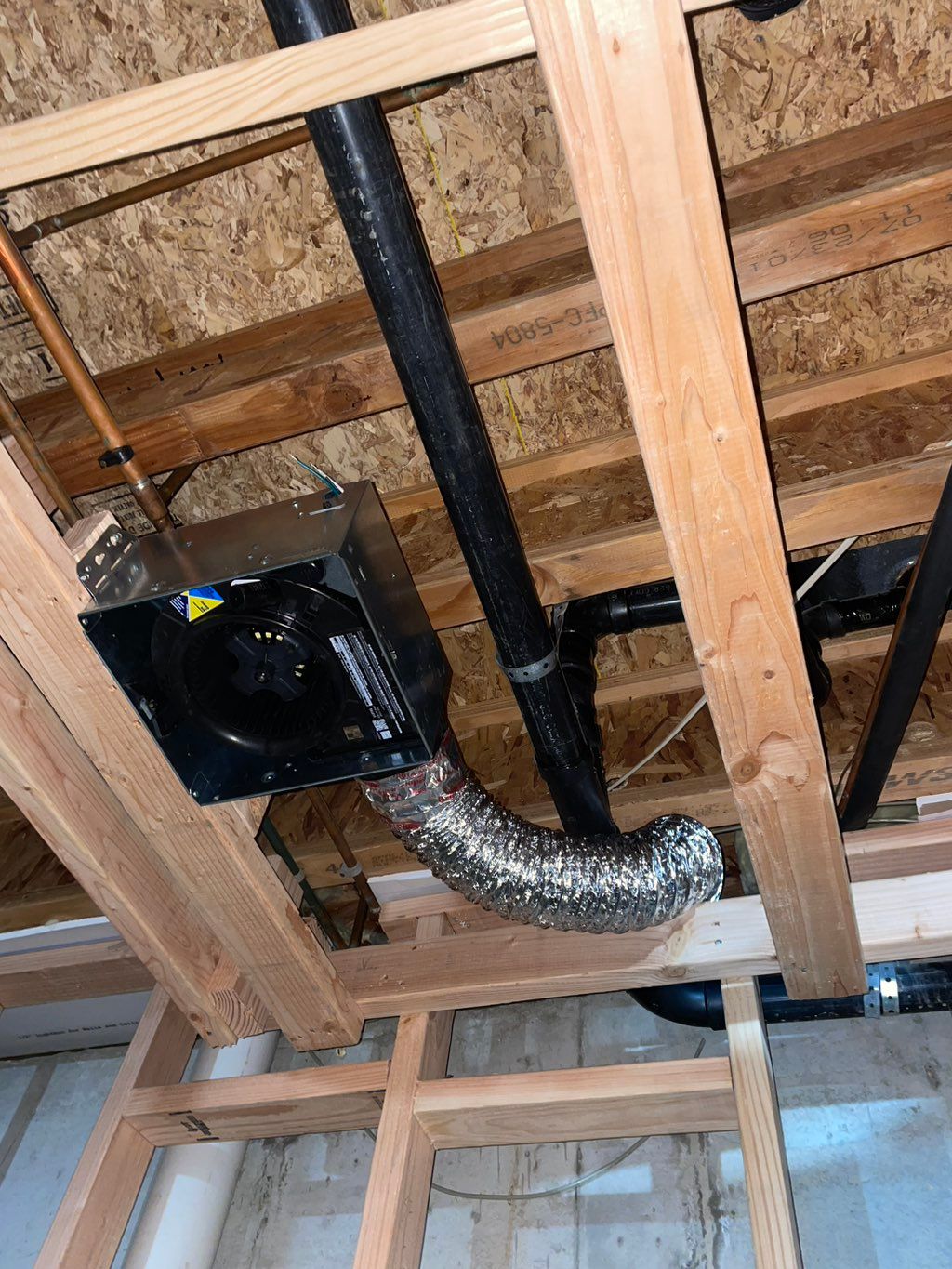 Exhaust fan for basement finish 