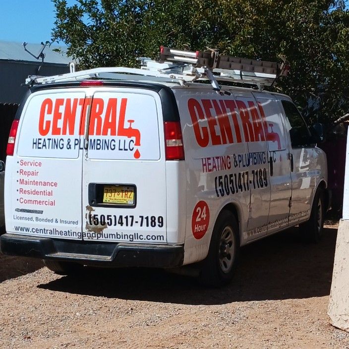 Central heating and plumbing