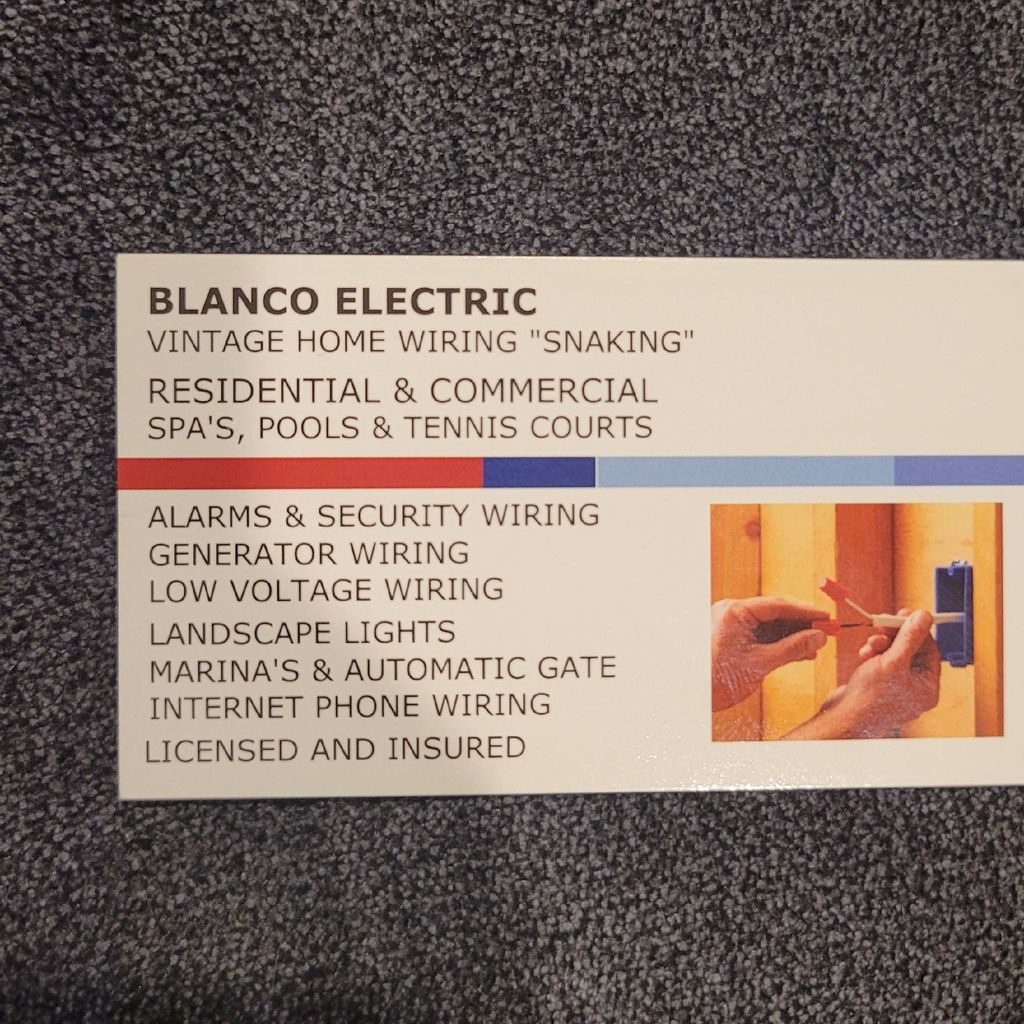 Blanco Electrical Services LLC "Se Habla Español"