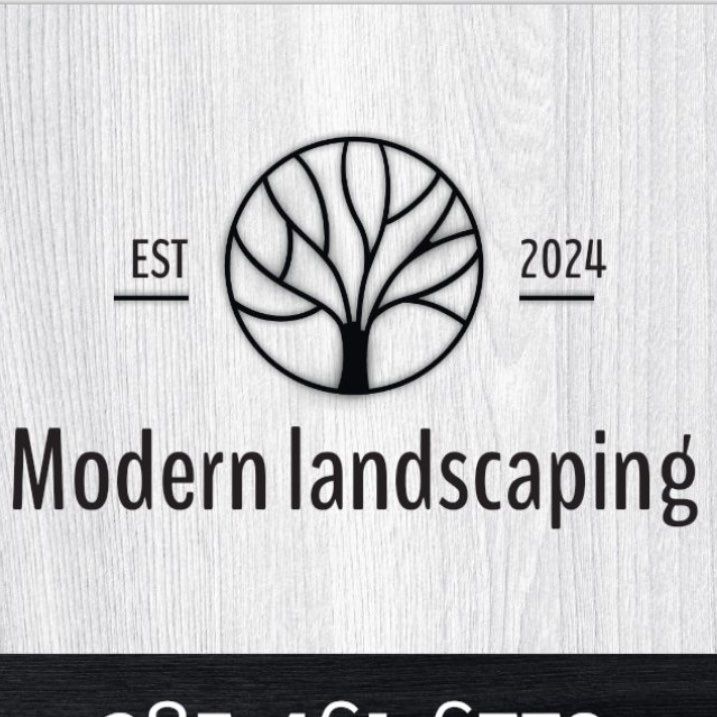 Modern landscaping