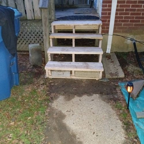 stairs work repair 