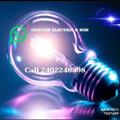Avatar for Chacon Electric & Son.Call 2402246398