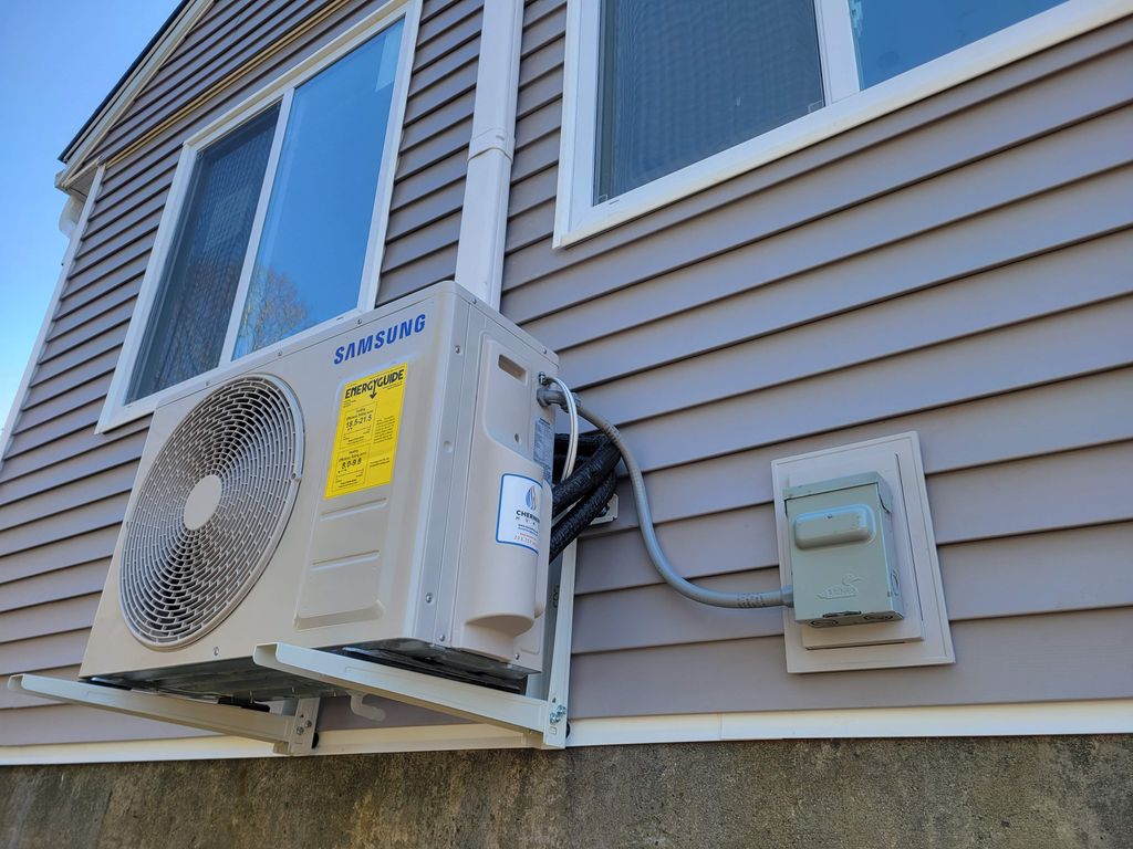 SAMSUNG mini-split install!