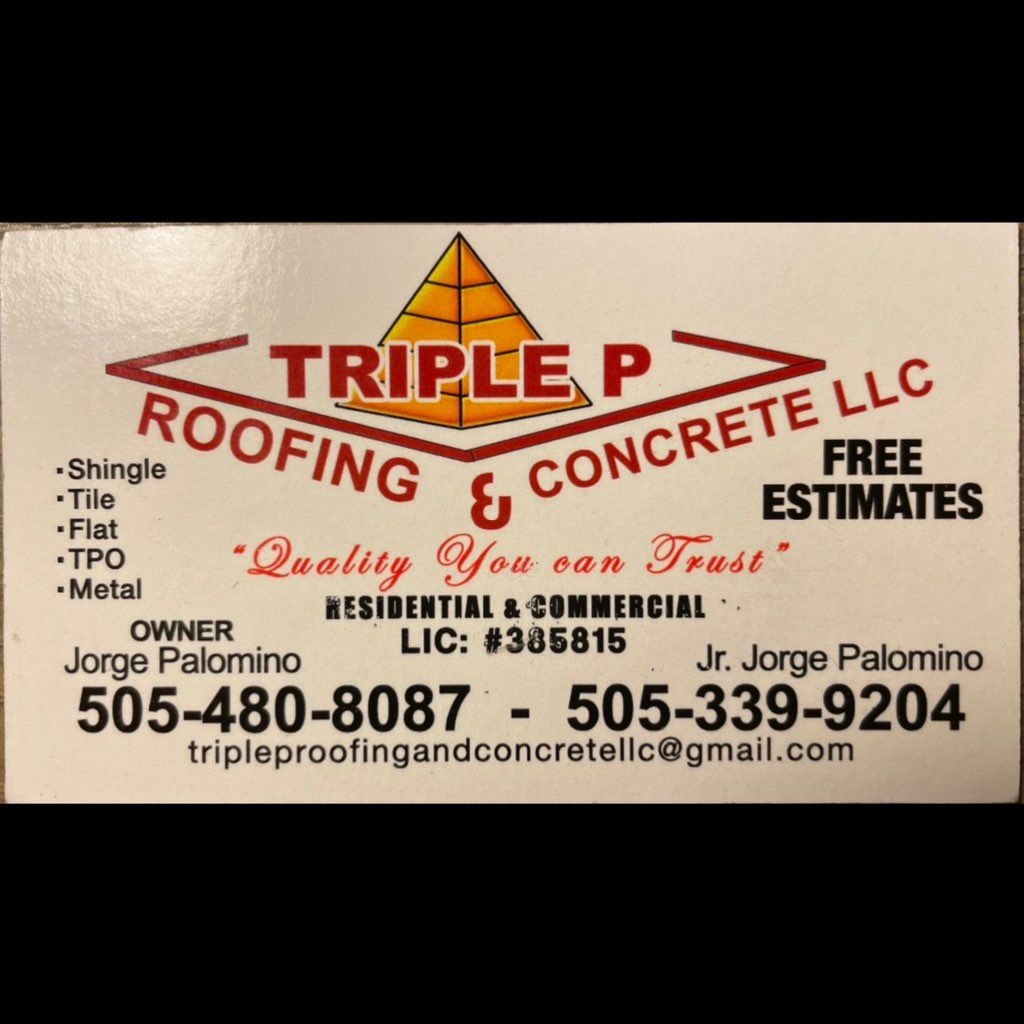 Triple p roofing and concrete llc