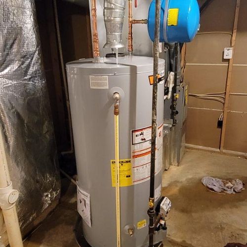 75 gal gas state commercial grade water heater 