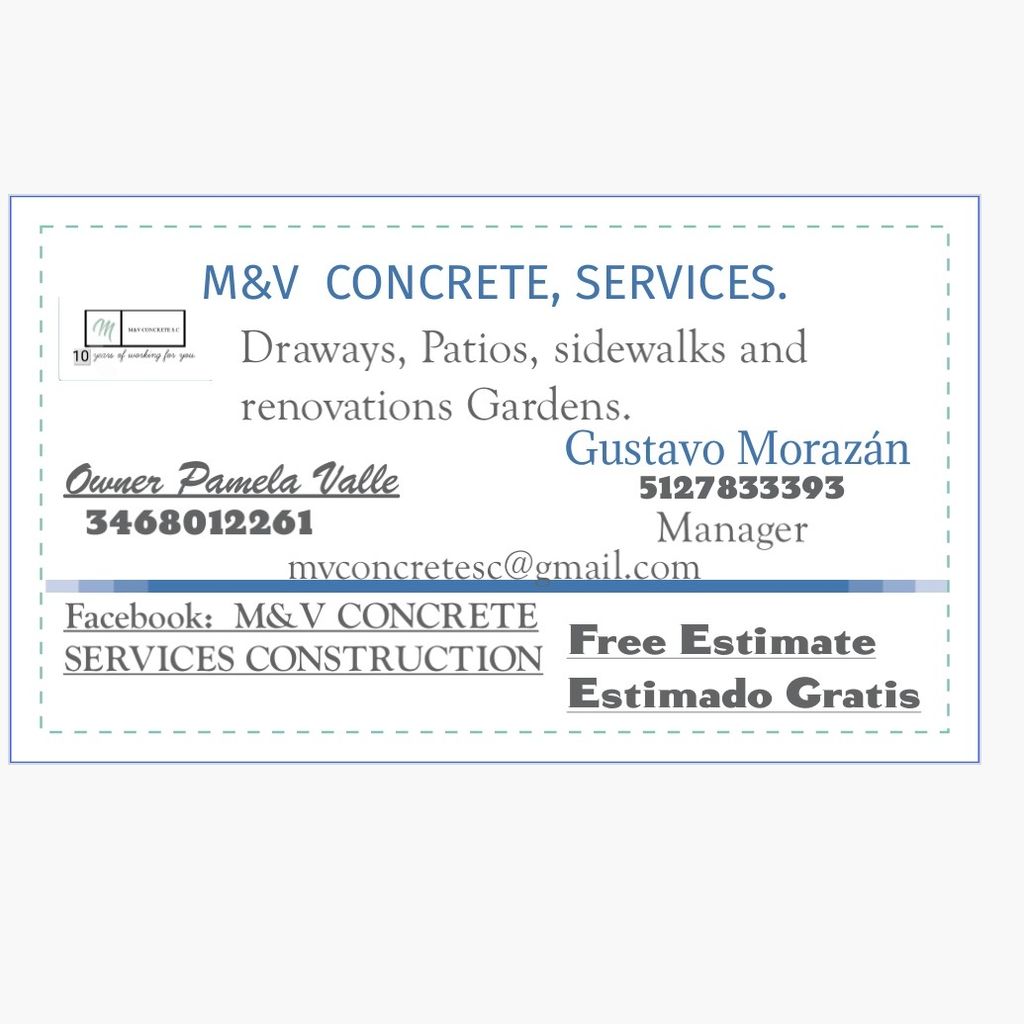 M&V Concrete Service Construction