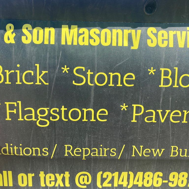 Jr. & Son Masonry Services