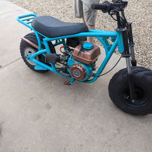 Mini bike engine mount