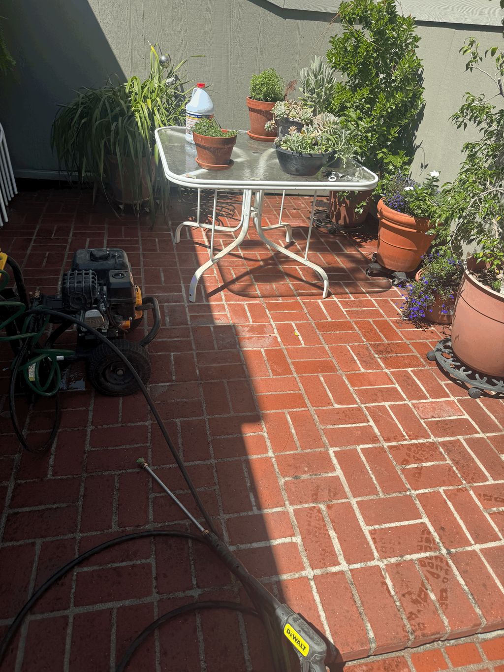 Culver City patio after