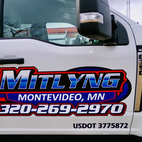 Mitlyng Electric, HVAC & Refrigeration - Truck Wra
