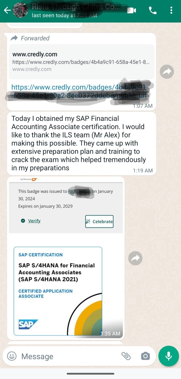 sap FiCo online training as small group class.