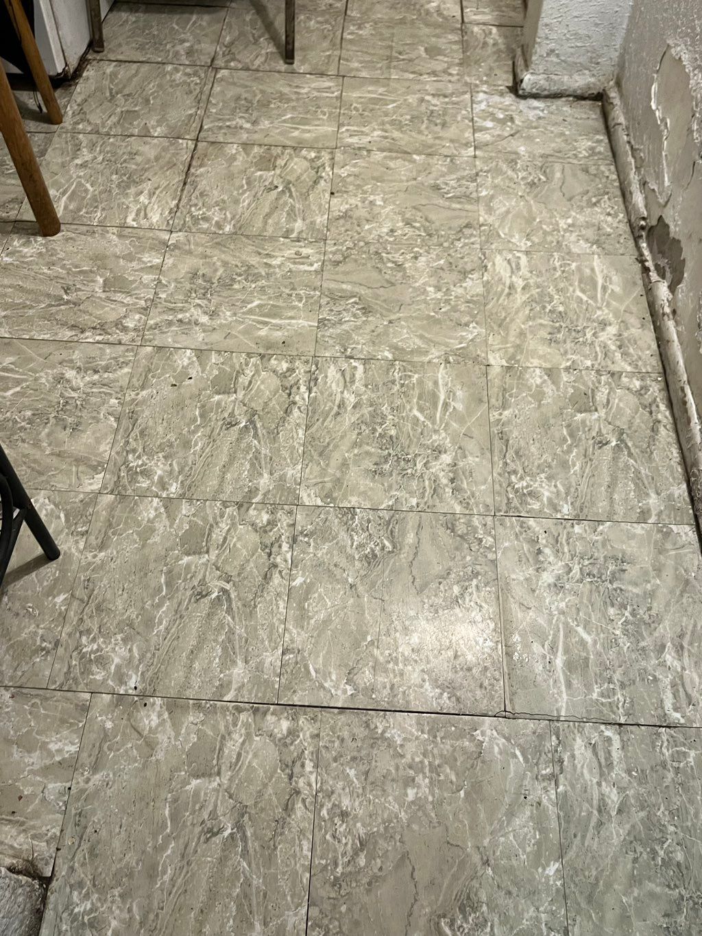 After cleaning 