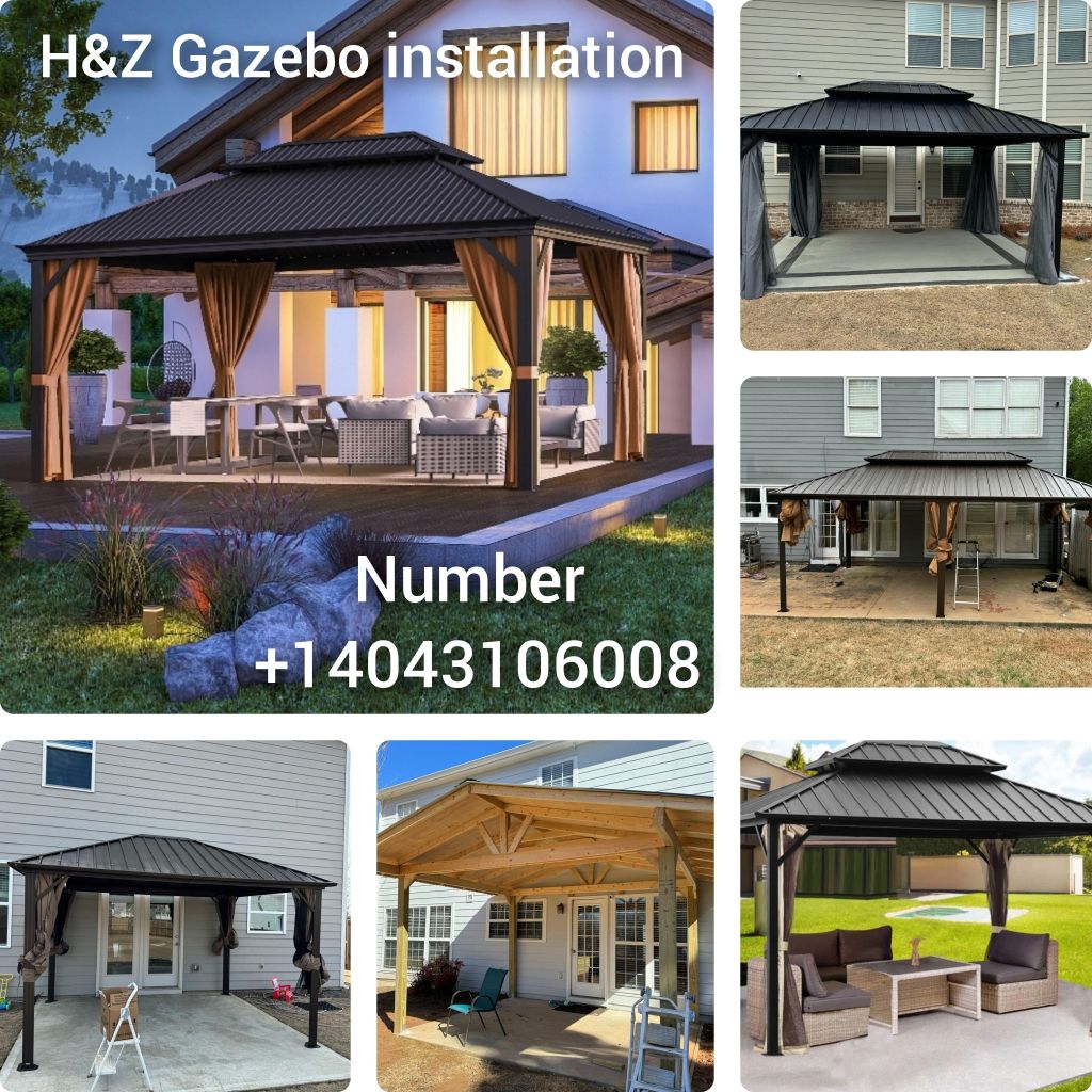 H&Z Gazebo Installation