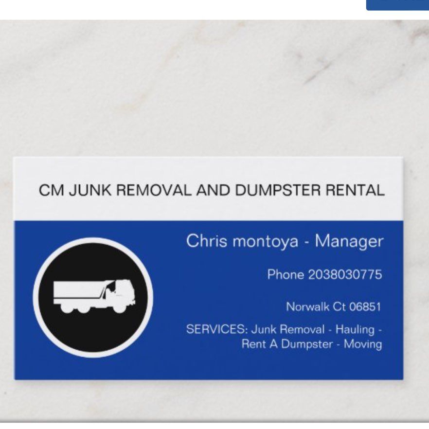 CM junk removal and dumpster rental