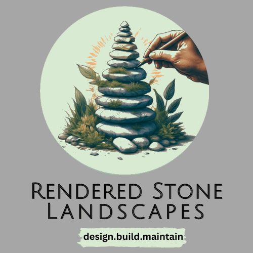 Rendered Stone Landscapes