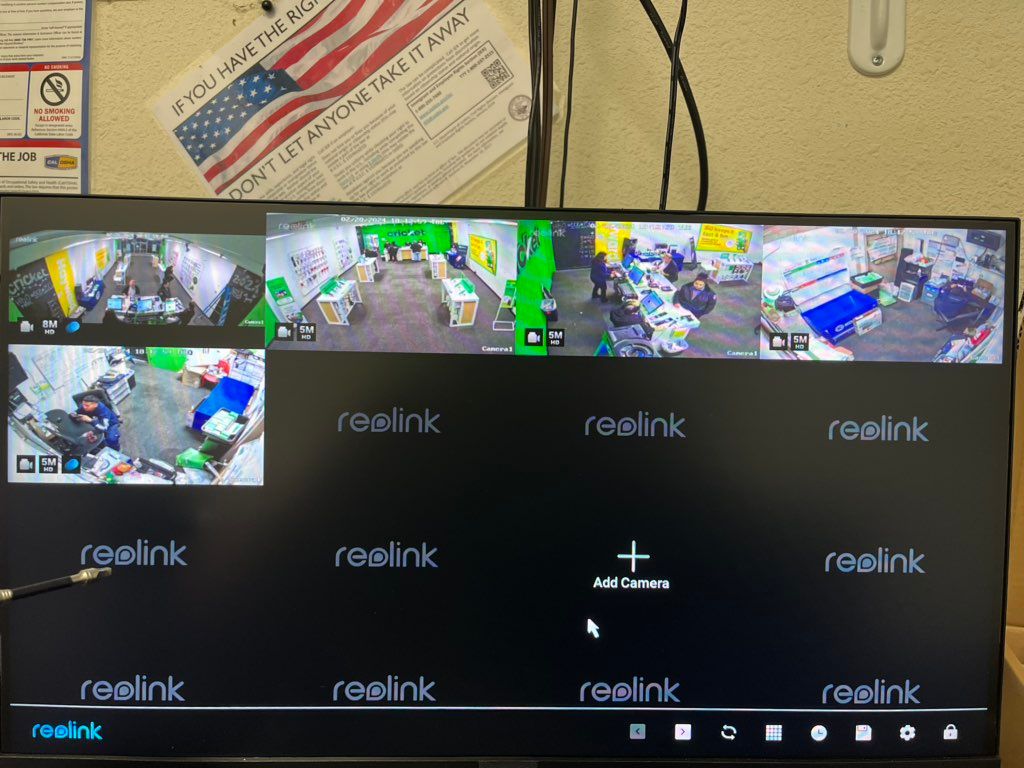 Camera system installation 