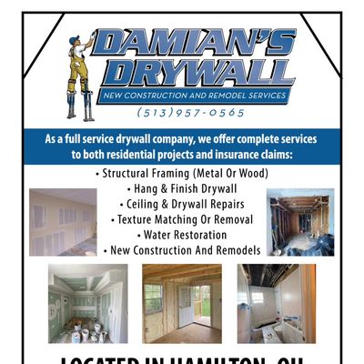 Avatar for Damian’s Drywall New & Remodel