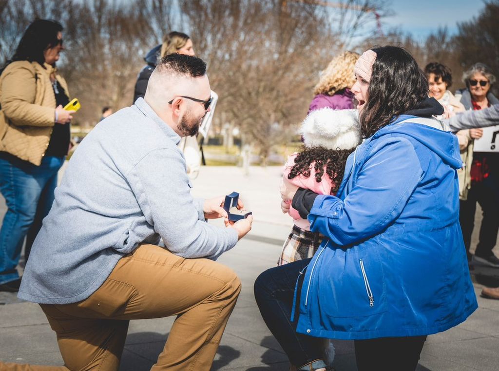 Surprise Engagement shoot