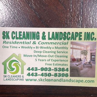 Avatar for Sk cleaning and landscape inc