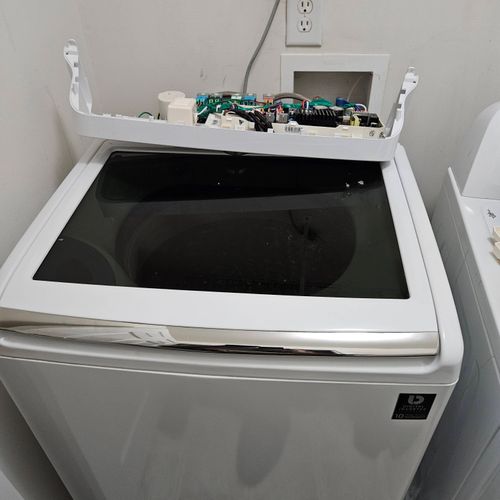 Samsung washer top loader won't start and spin. Pr