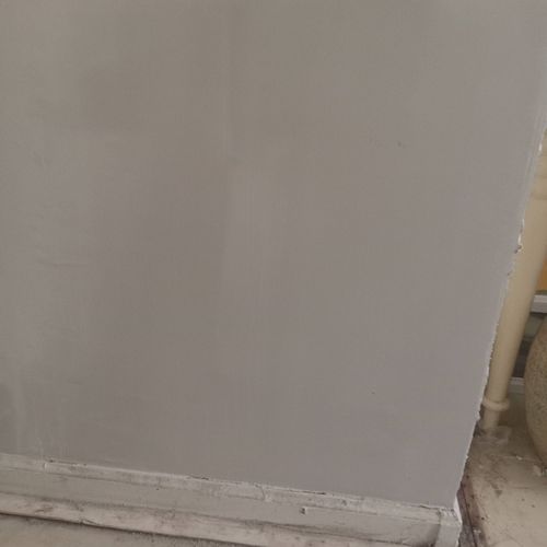 drywall repair after