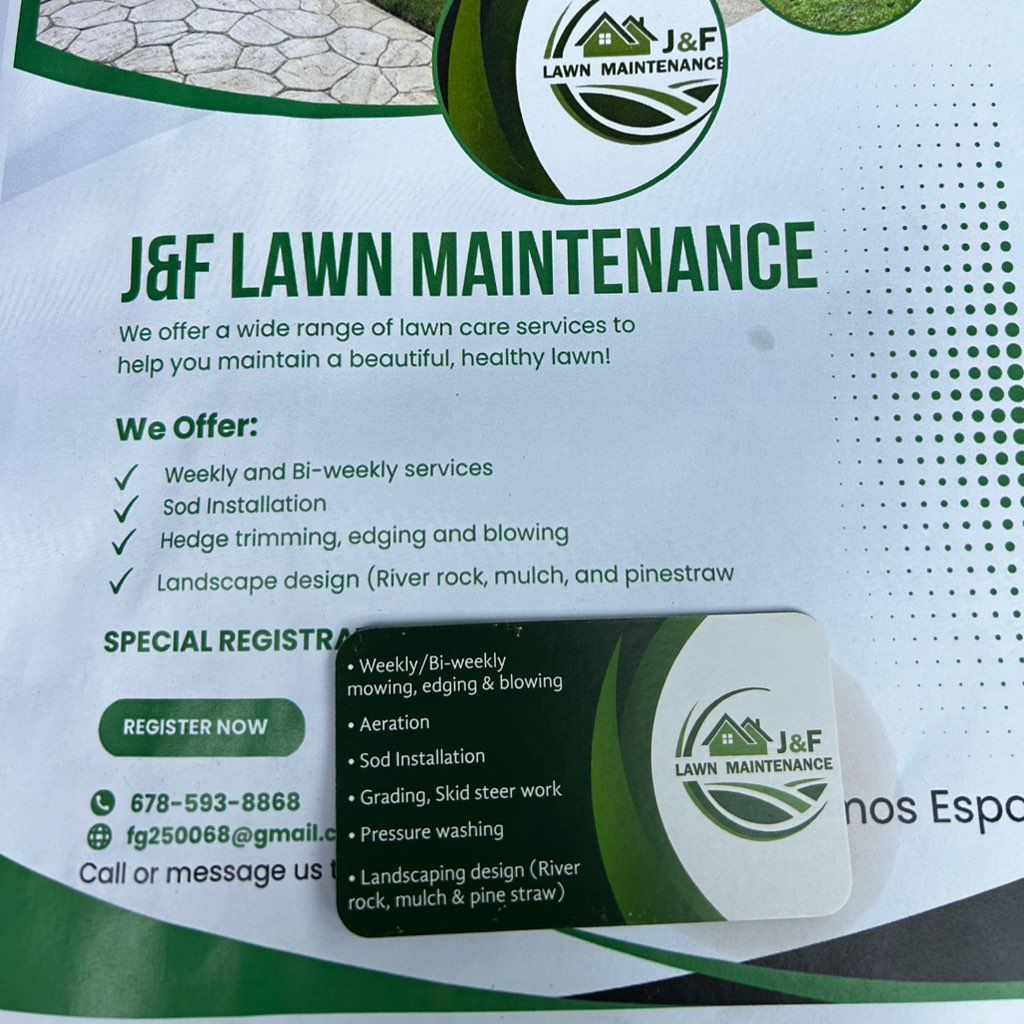 J & F lawn and landscape