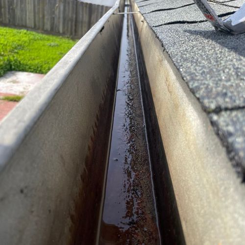 Jesus cleaned my gutter in January or February 202